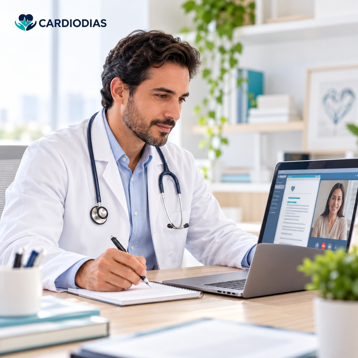 Avaliação médica online com cuidado e segurança — Cardiodias